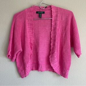 Ralph Lauren | Pink Knit Cardigan